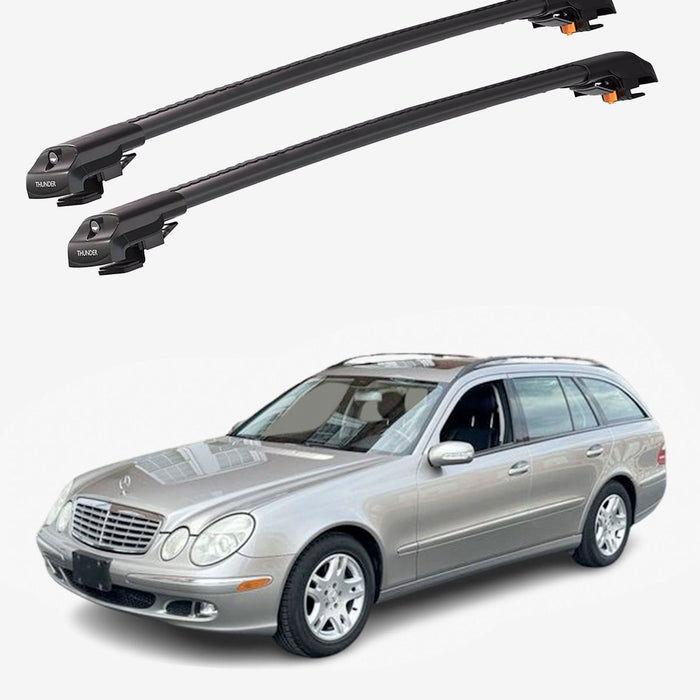 Catch Usa Car Roof Rack Cross Bars For Mercedes - Benz E - Class 2004 - 2009
