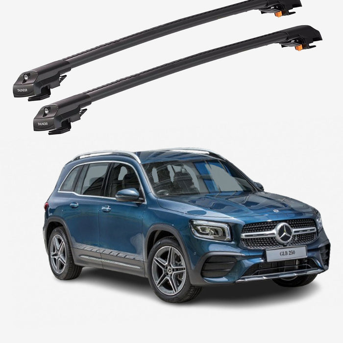 Catch Usa Car Roof Rack Cross Bars For Mercedes - Benz Glb - Class 2020 - Onwards