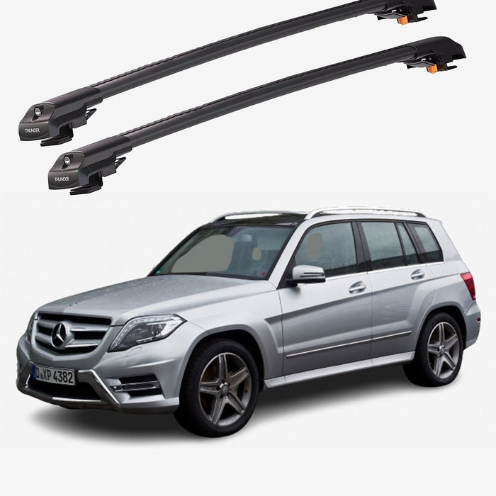 Catch Usa Car Roof Rack Cross Bars For Mercedes - Benz Glk - Class 2009 - 2015