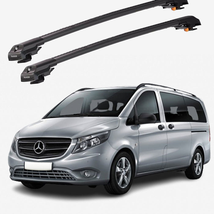 Catch Usa Car Roof Rack Cross Bars For Mercedes - Benz Tourer 2015 - Onwards
