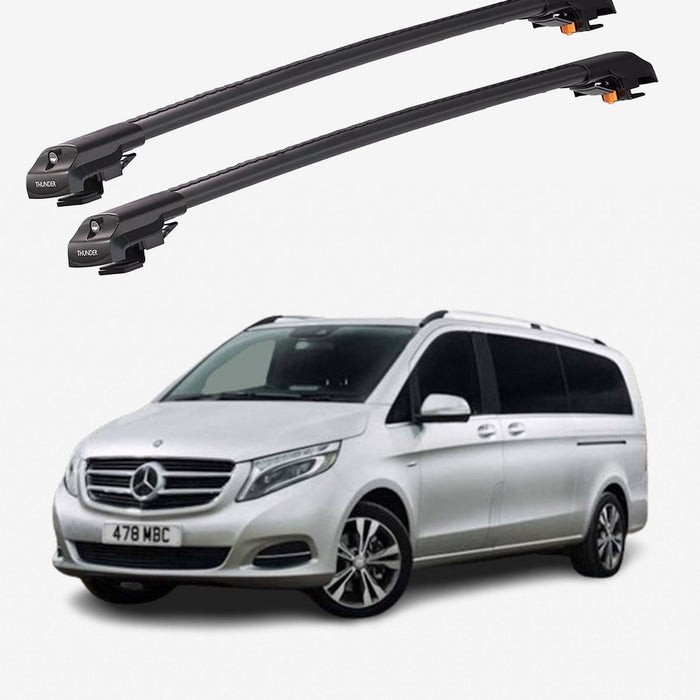 Catch Usa Car Roof Rack Cross Bars For Mercedes - Benz V - Class 2015 - Onwards