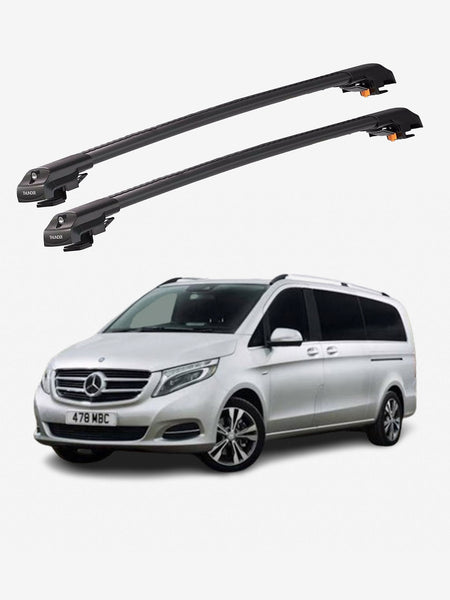 Catch Usa Car Roof Rack Cross Bars For Mercedes - Benz V - Class 2015 - Onwards