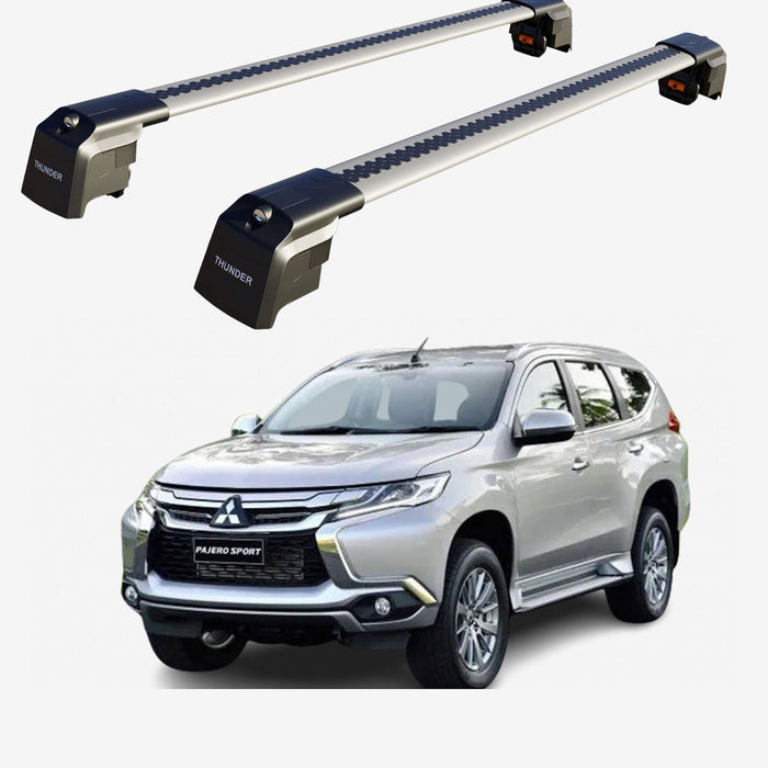 Catch Usa Car Roof Rack Cross Bars For MITSUBISHI PAJERO SPORT 2016 - Onwards