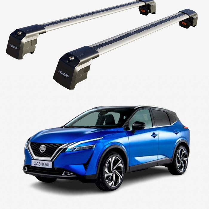 Catch Usa Car Roof Rack Cross Bars For NISSAN QASHQAI 2021 - Onwards