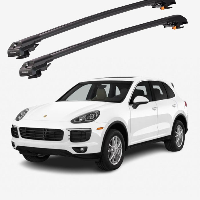 Catch Usa Car Roof Rack Cross Bars For Porsche Cayenne 2011 - 2018