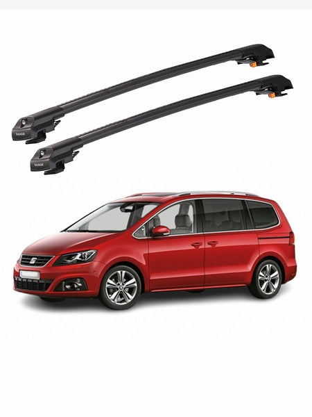 Catch Usa Car Roof Rack Cross Bars For Seat Alhambra 2010 - Onwards
