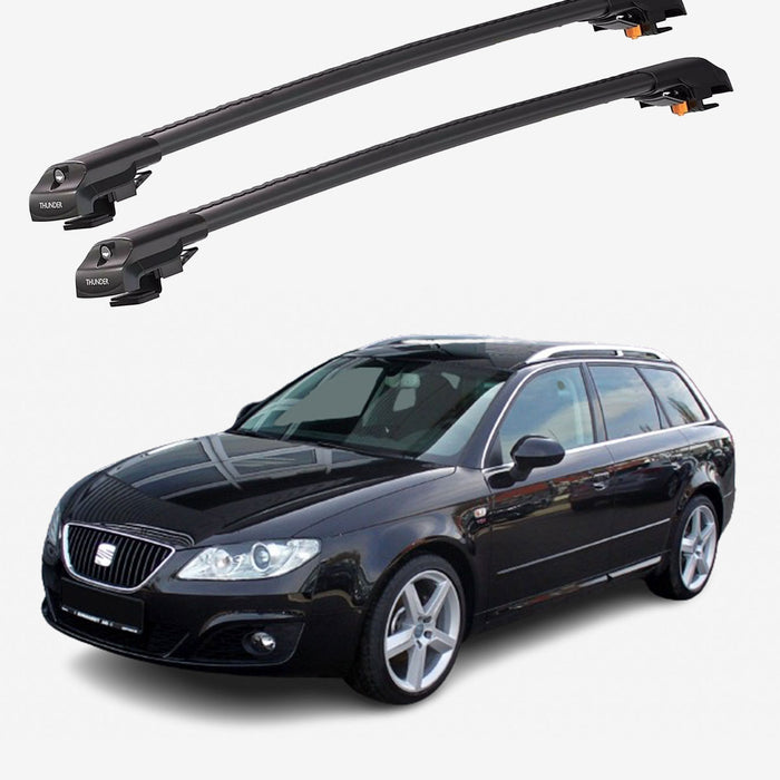 Catch Usa Car Roof Rack Cross Bars For Seat Exeo St 2009 - 2013
