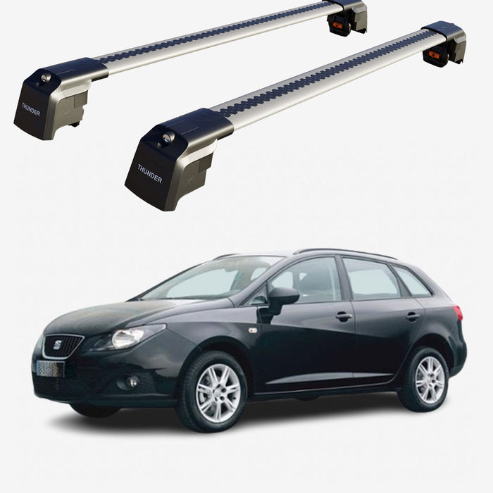 Catch Usa Car Roof Rack Cross Bars For SEAT IBIZA ST 2010 - 2017