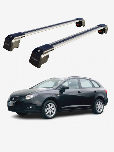 Catch Usa Car Roof Rack Cross Bars For SEAT IBIZA ST 2010 - 2017