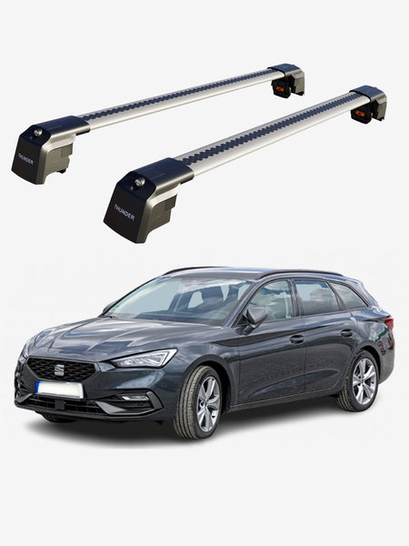 Catch Usa Car Roof Rack Cross Bars For SEAT LEON MK4 ST 2021 - Onwards