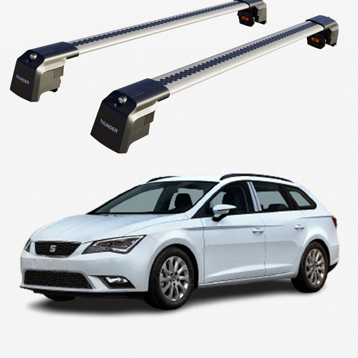 Catch Usa Car Roof Rack Cross Bars For SEAT LEON ST 2013 - 2020