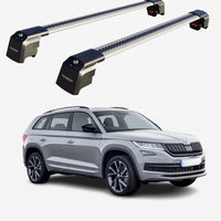Catch Usa Car Roof Rack Cross Bars For SKODA KODIAQ 2017 - Onwards