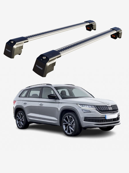 Catch Usa Car Roof Rack Cross Bars For SKODA KODIAQ 2017 - Onwards