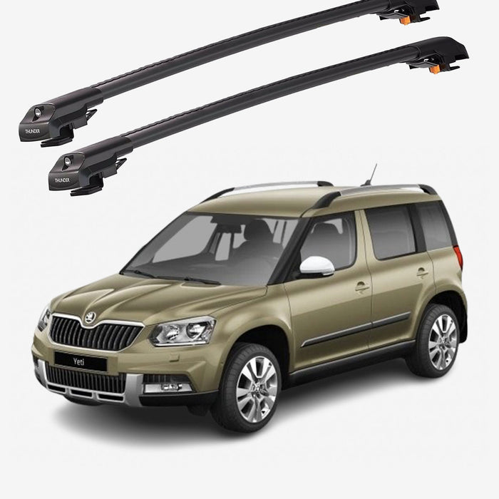 Catch Usa Car Roof Rack Cross Bars For Skoda Yetı 2009 - 2017