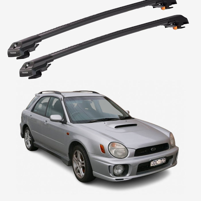 Catch Usa Car Roof Rack Cross Bars For Subaru Impreza 2001 - 2007