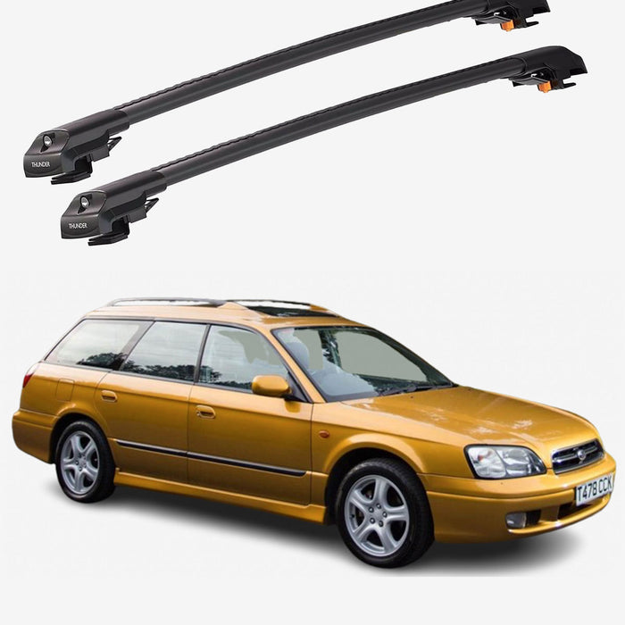 Catch Usa Car Roof Rack Cross Bars For Subaru Legacy 2000 - 2004