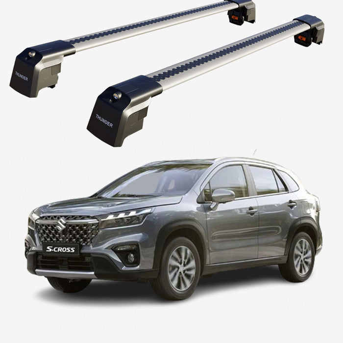Catch Usa Car Roof Rack Cross Bars For SUZUKI SX4 S - CROSS 2022 - Onwards