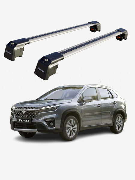 Catch Usa Car Roof Rack Cross Bars For SUZUKI SX4 S - CROSS 2022 - Onwards