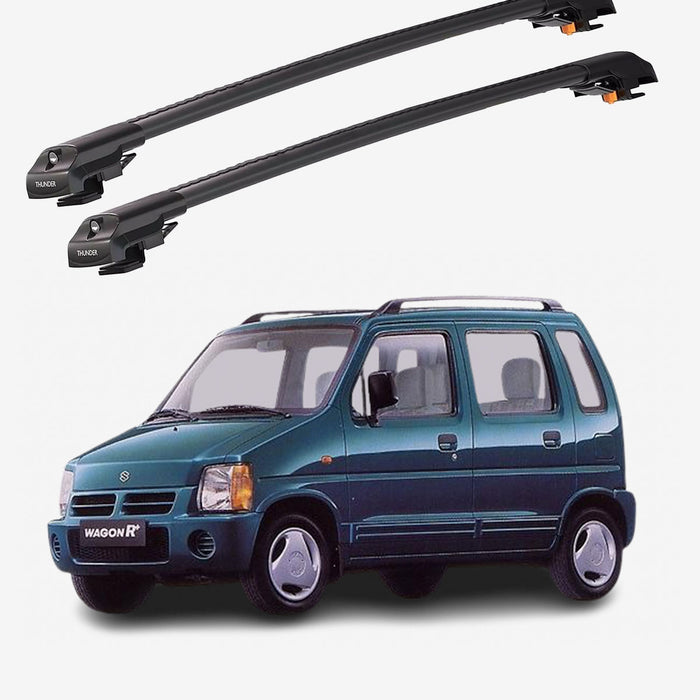 Catch Usa Car Roof Rack Cross Bars For Suzukı Wagon R+ 1998 - 2003