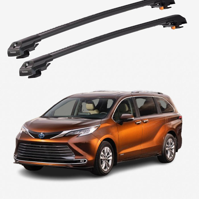 Catch Usa Car Roof Rack Cross Bars For Toyota Sıenna 2021 - Onwards