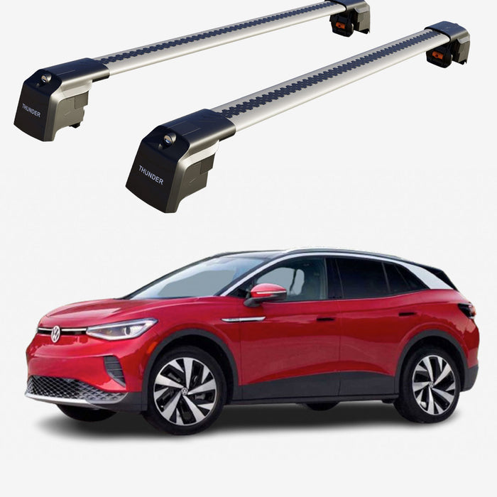 Catch Usa Car Roof Rack Cross Bars For VOLKSWAGEN ID.4 2021 - Onwards