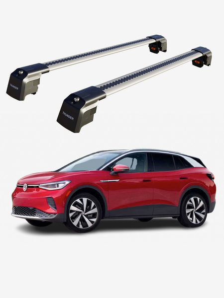 Catch Usa Car Roof Rack Cross Bars For VOLKSWAGEN ID.4 2021 - Onwards
