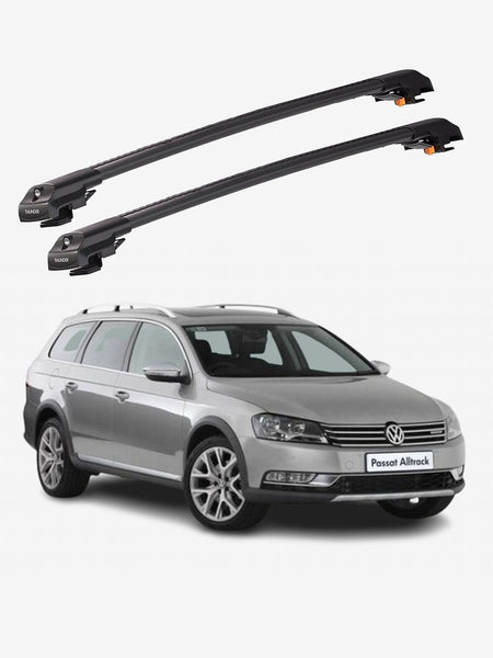 Catch Usa Car Roof Rack Cross Bars For Volkswagen Passat Alltrack 2012 - 2015