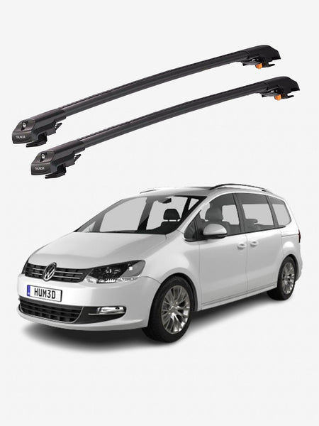 Catch Usa Car Roof Rack Cross Bars For Volkswagen Sharan 2010 - Onwards