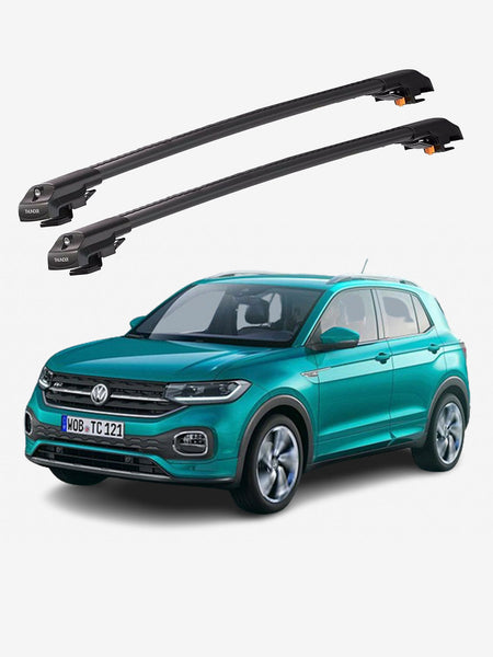 Catch Usa Car Roof Rack Cross Bars For Volkswagen T - Cross 2019 - Onwards