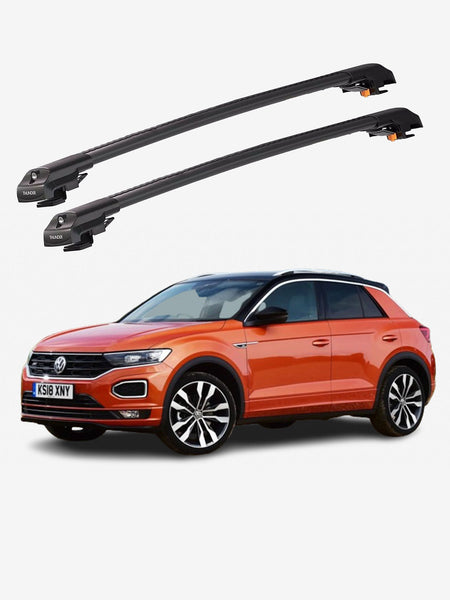 Catch Usa Car Roof Rack Cross Bars For Volkswagen T - Roc 2017 - Onwards