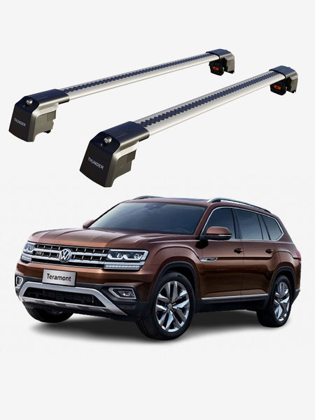 Catch Usa Car Roof Rack Cross Bars For VOLKSWAGEN TERAMONT 2018 - Onwards