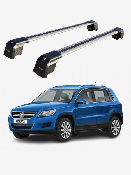 Catch Usa Car Roof Rack Cross Bars For VOLKSWAGEN TIGUAN 2007 - 2016