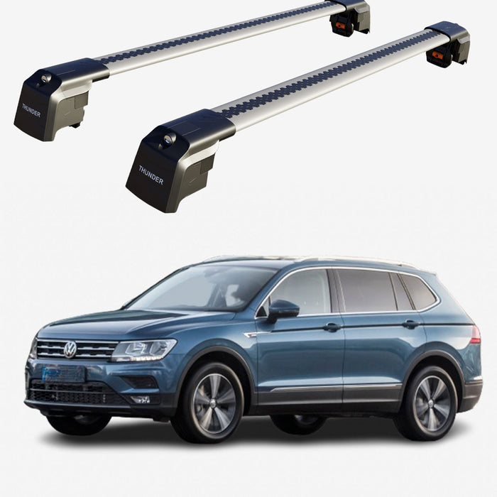 Catch Usa Car Roof Rack Cross Bars For VOLKSWAGEN TIGUAN ALLSPACE 2018 - Onwards