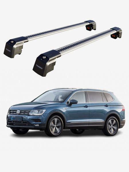 Catch Usa Car Roof Rack Cross Bars For VOLKSWAGEN TIGUAN ALLSPACE 2018 - Onwards