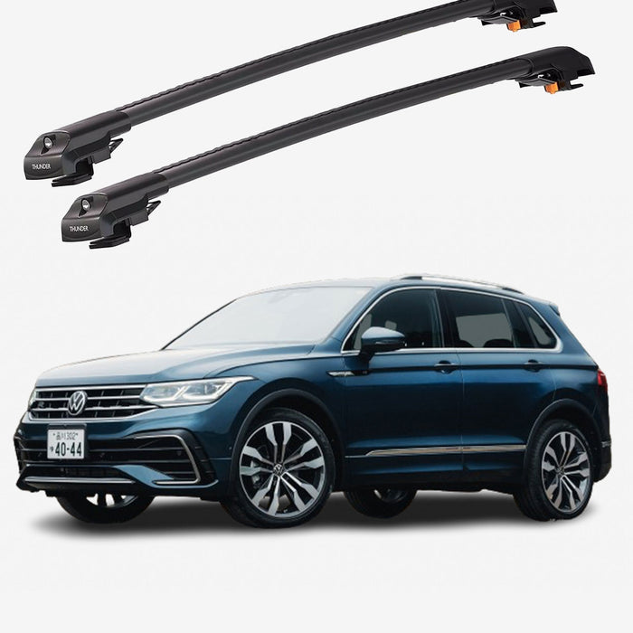 Catch Usa Car Roof Rack Cross Bars For Volkswagen Tıguan R - Lıne 2020 - Onwards