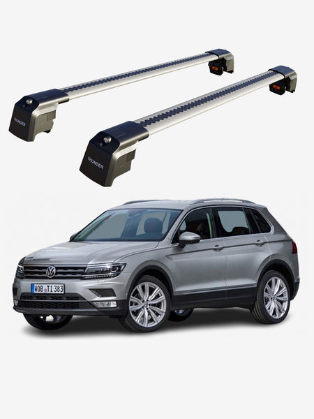 Catch Usa Car Roof Rack Cross Bars For VOLKSWAGEN TIGUAN 2016 - Onwards