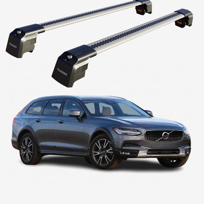 Catch Usa Car Roof Rack Cross Bars For VOLVO XC40 2018 - Onwards