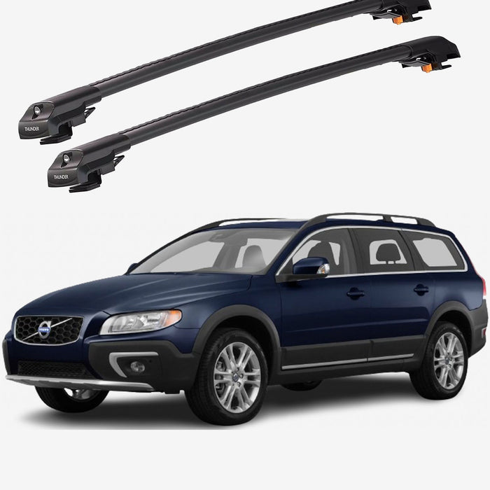 Catch Usa Car Roof Rack Cross Bars For Volvo Xc70 2008 - 2016