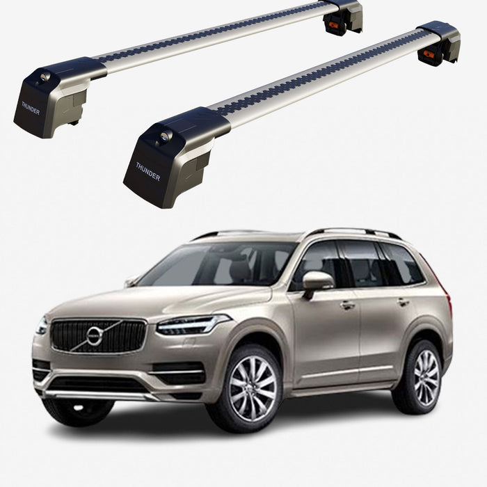 Catch Usa Car Roof Rack Cross Bars For VOLVO XC90 2015 - Onwards
