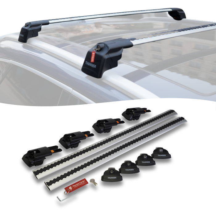 Catch Usa Car Roof Rack Cross Bars For VOLKSWAGEN TERAMONT 2018 - Onwards