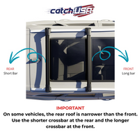 Catch Usa Car Roof Rack Cross Bars For Volvo Xc70 1998- 2016 Black or Gray Aluminum Lockable