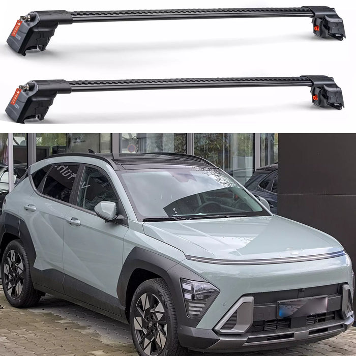 Catch Usa Car Roof Rack Cross Bars For Hyundai Kona Electric 2024 - 2025