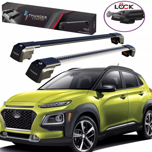 Catch Usa Car Roof Rack Cross Bars For Hyundai Kona 2024 - 2025
