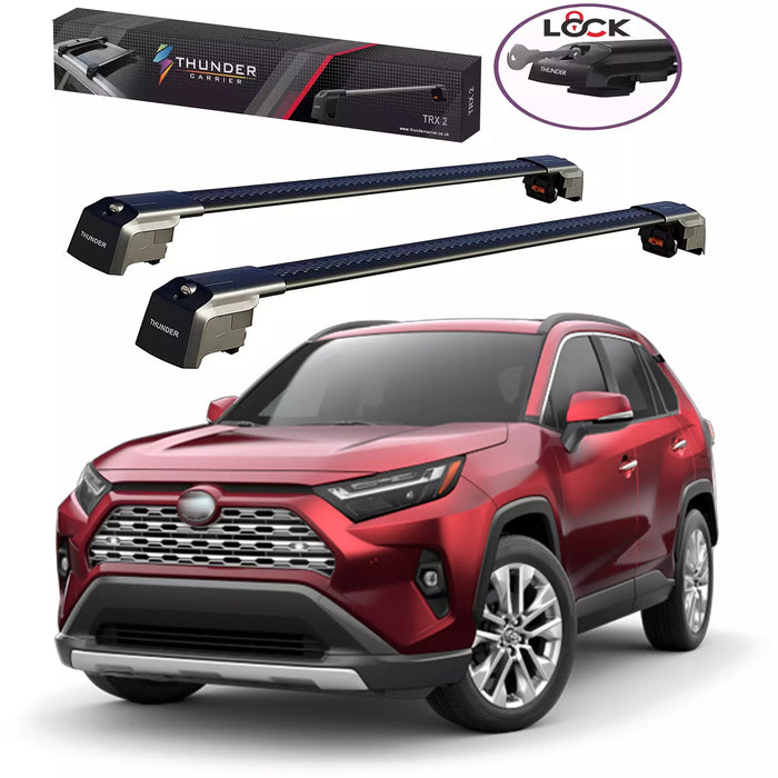 Catch Usa Car Roof Rack Cross Bars For Toyota RAV4 edvanture  2019 - 2024