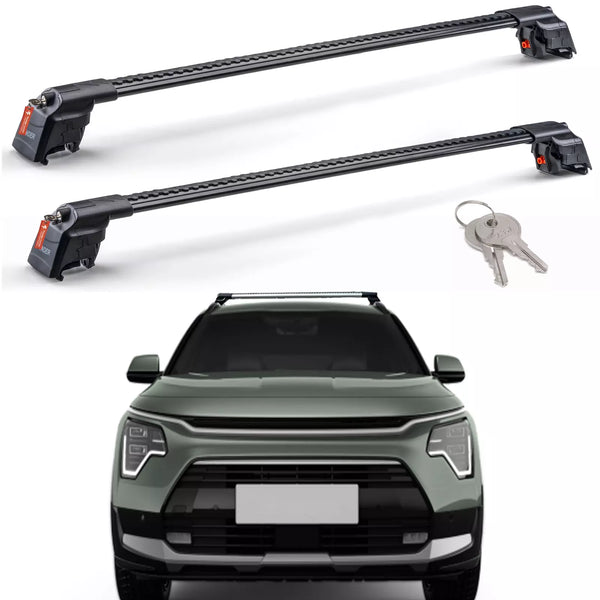 Catch Usa Car Roof Rack Cross Bars For Kia NIRO Hybrid 2023 - 2025