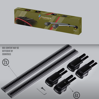 Catch Usa Car Roof Rack Cross Bars For Volkswagen Jetta Sportwagen 2009 - 2014