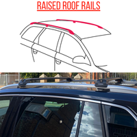 Catch Usa Car Roof Rack Cross Bars For Volkswagen Jetta Sportwagen 2009 - 2014